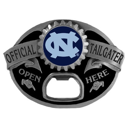 NCAA Team Tailgater Belt Buckle Bottle Opener - Assorted Teams Choose Your