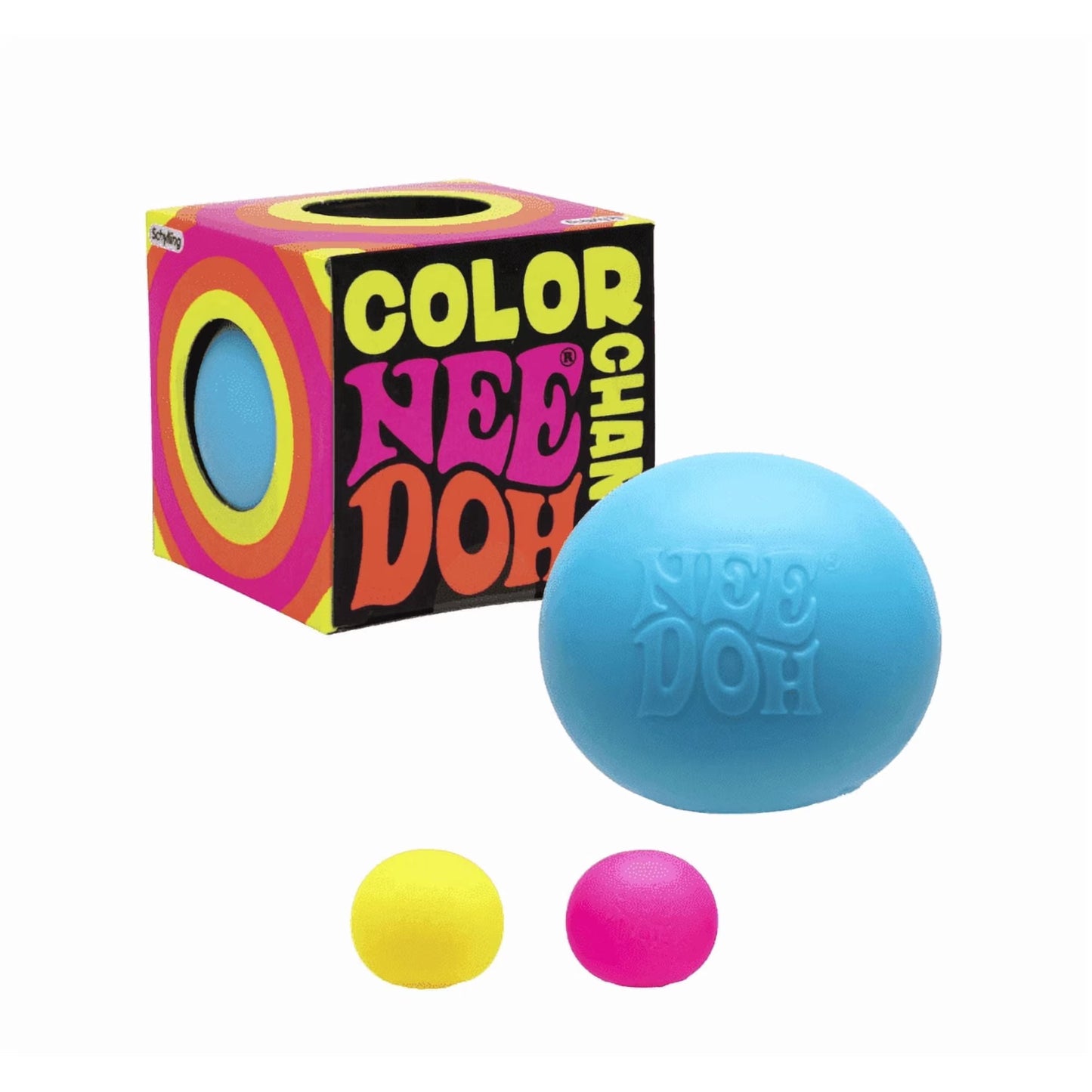 NeeDoh Color Change Fidget Stress Ball Random Color