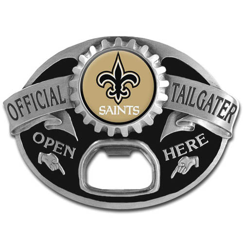 NFL Team Tailgater Belt Buckle Bottle Opener - Assorted Teams Choose Your