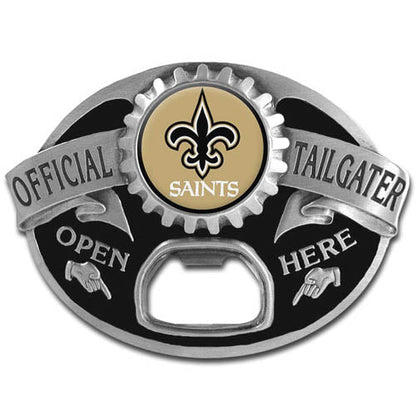 NFL Team Tailgater Belt Buckle Bottle Opener - Assorted Teams Choose Your