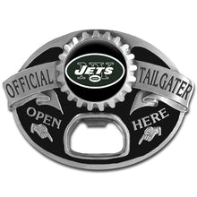 تحميل الصورة إلى عارض المعرض، NFL Team Tailgater Belt Buckle Bottle Opener - Assorted Teams Choose Your
