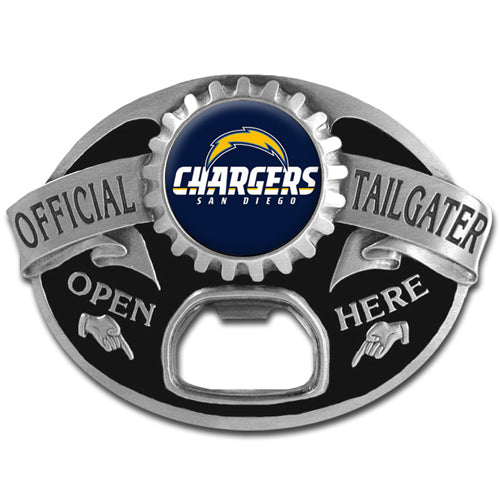 NFL Team Tailgater Belt Buckle Bottle Opener - Assorted Teams Choose Your