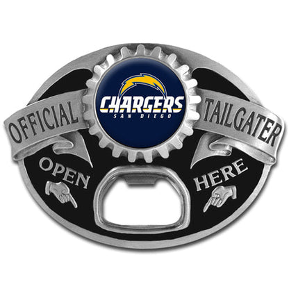 NFL Team Tailgater Belt Buckle Bottle Opener - Assorted Teams Choose Your