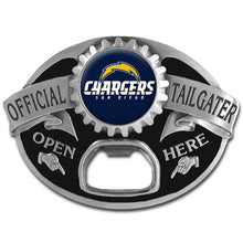 تحميل الصورة إلى عارض المعرض، NFL Team Tailgater Belt Buckle Bottle Opener - Assorted Teams Choose Your
