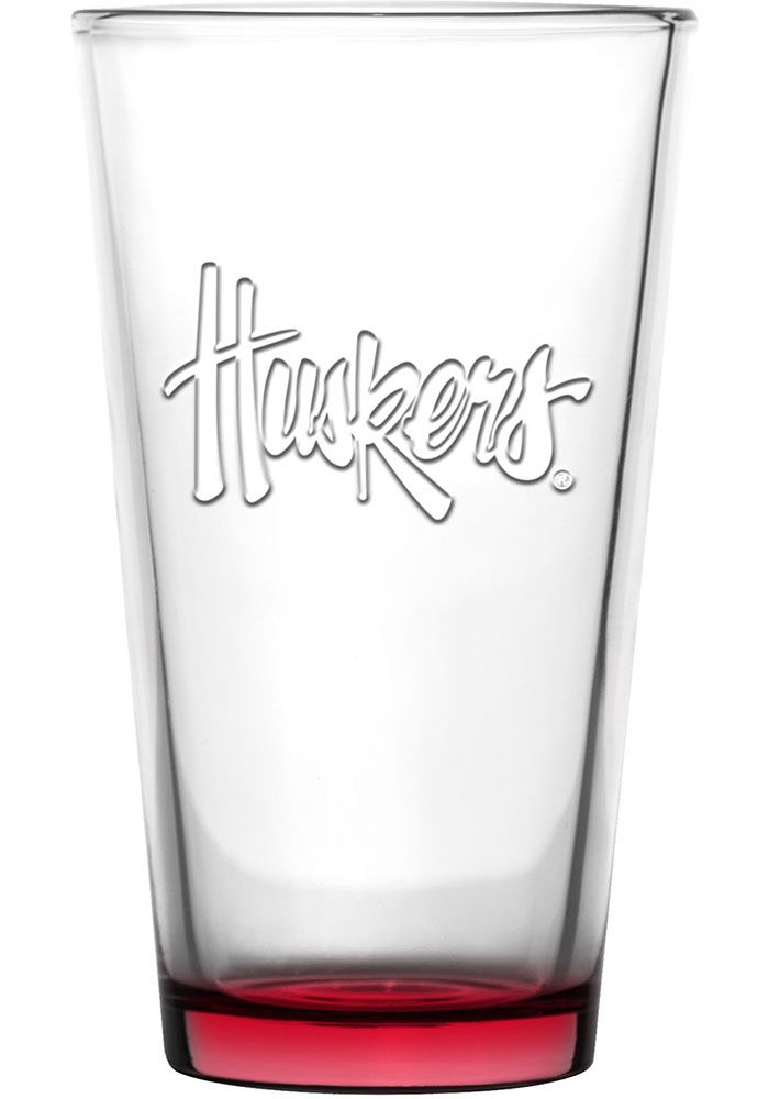 NCAA Teams 16 oz Pint Glass - Assorted Team & Style Choose your