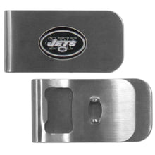 Load image into Gallery viewer, NFL Team Money Clip Bottle Opener - Assorted Teams Choose Your

