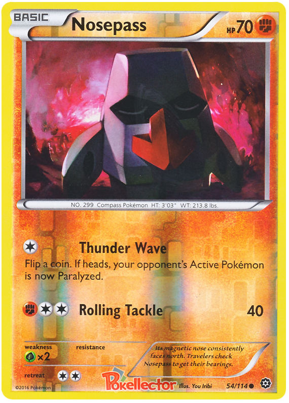 Pokemon XY Steam Siege #03-104 Choose Yours