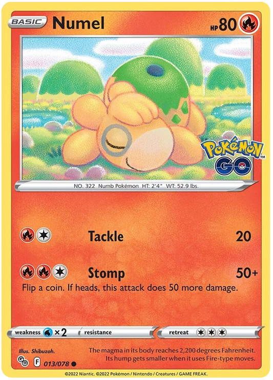 Sword and Shield Pokemon Go 13  Numel