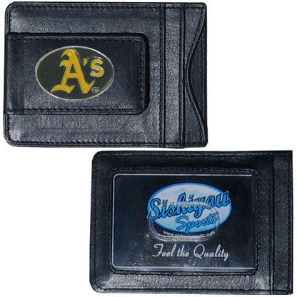 MLB Team Leather Cash & Cardholder - Choose Yours