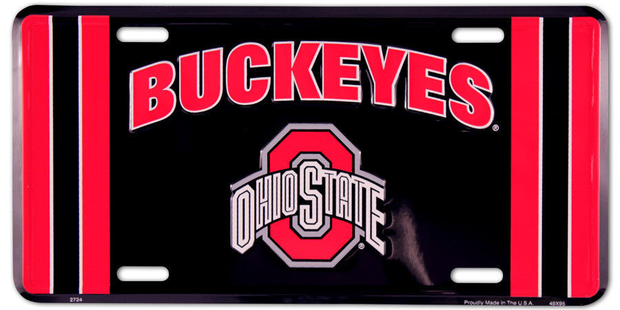 NCAA Team License Plate Assorted Team & Style Choose Your
