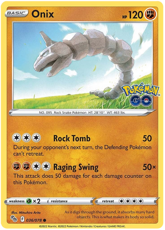 Sword and Shield Pokemon Go 36  Onix