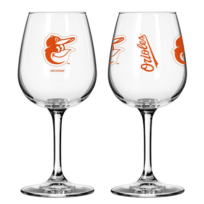 MLB Teams Wine Glass - Assorted Team & Style Choose your