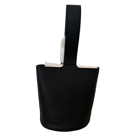 A New Day Black One Handle Bucket Bag Purse