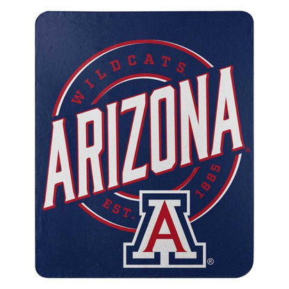 NCAA 50"x60" Campaign Fleece Blanket Assorted Teams Choose Your