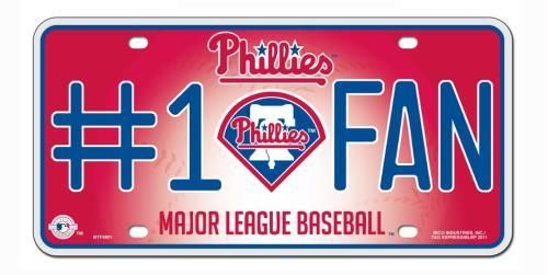 MLB Team License Plate Assorted Team & Style Choose Your