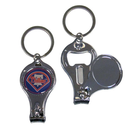 MLB Team Keychain Bottle Opener - Choose Your