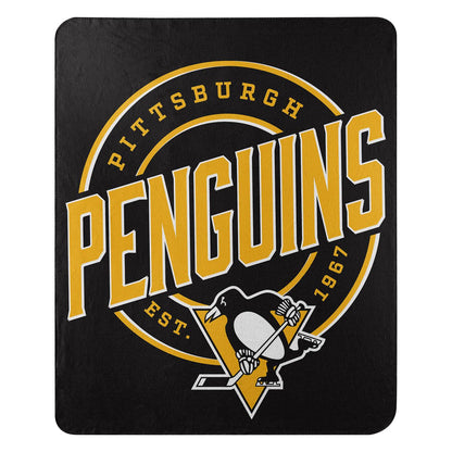NHL 50"x60" Campaign Fleece Blanket Assorted Teams Choose Yours