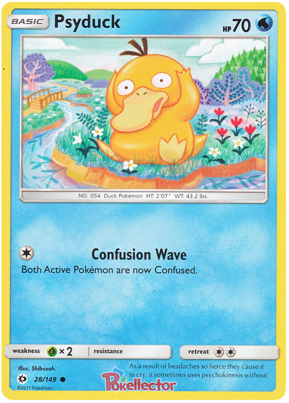 Sun and Moon Sun & Moon - 028 Psyduck