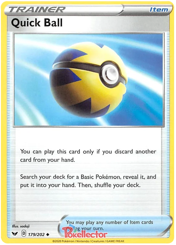 Pokemon Sword and Shield Sword & Shield #136-186 Choose Yours