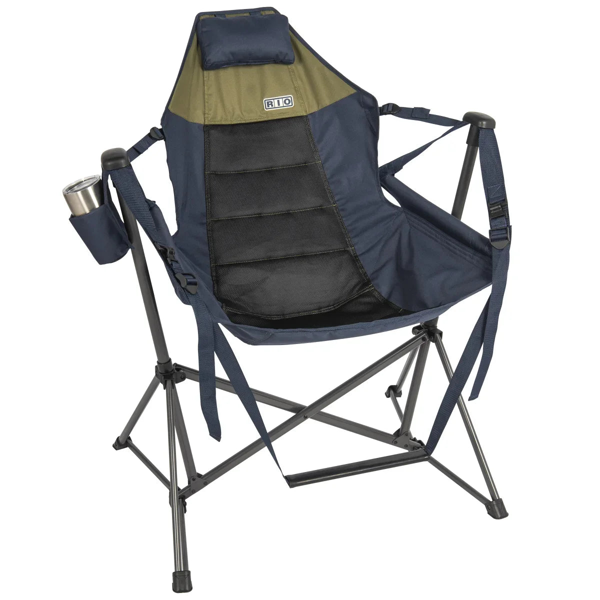 RIO Swinging Hammock Chair with Footrest Open Box