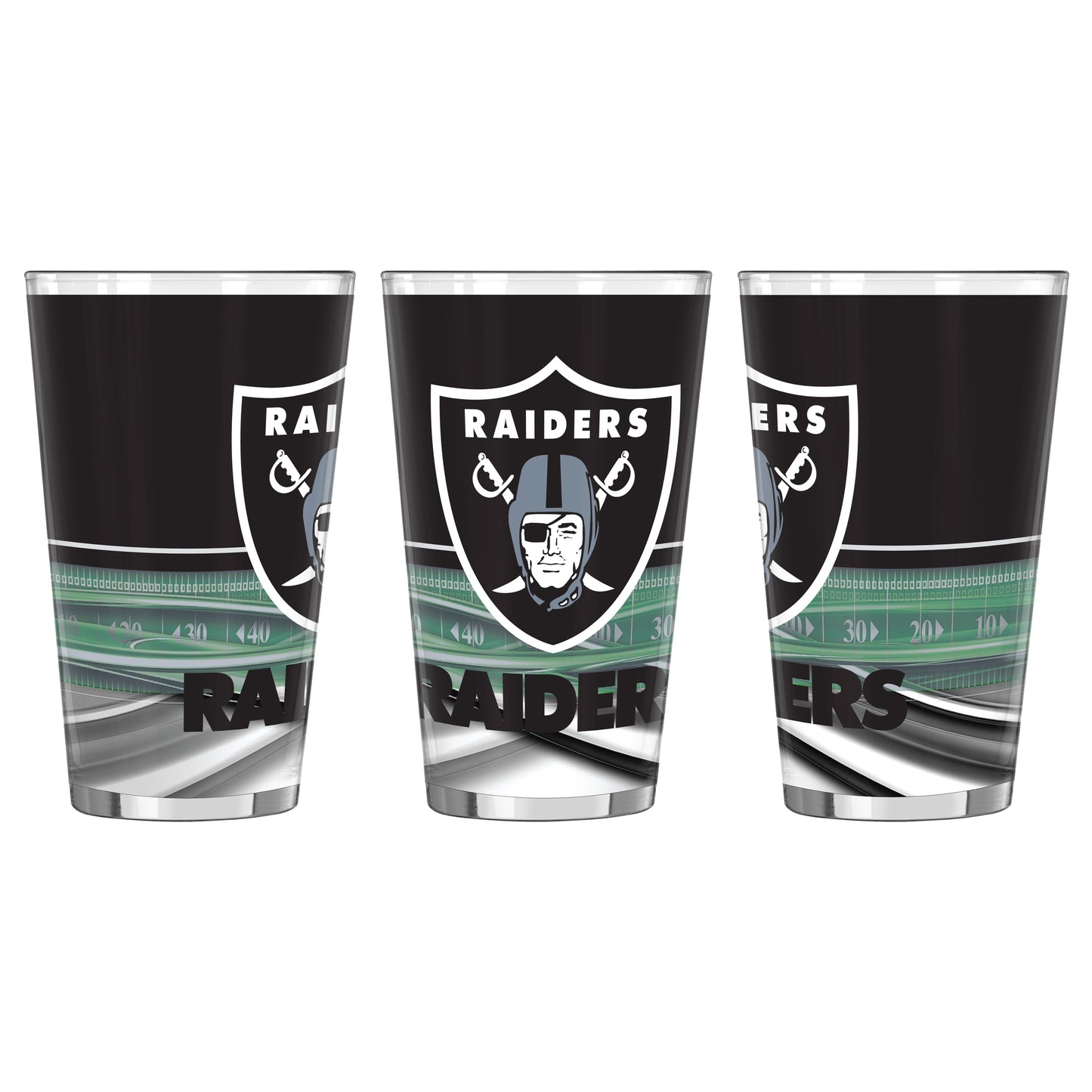 NFL Teams 16 oz Pint Glass - Assorted Team & Style Choose your