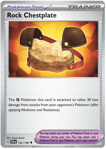 Scarlet and Violet Scarlet & Violet - 192 Rock Chestplate