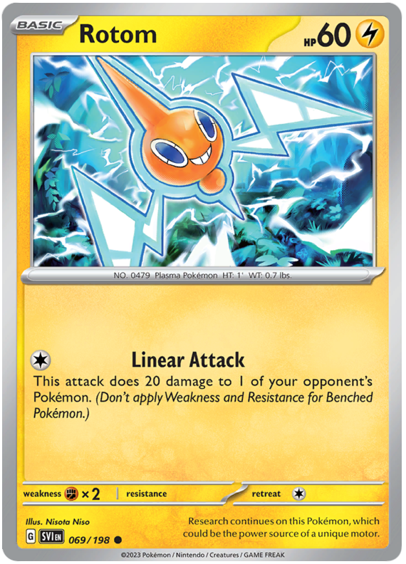 Scarlet and Violet Scarlet & Violet - 069 Rotom