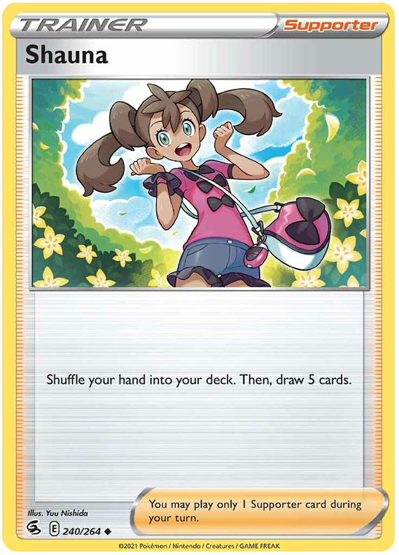 Sword and Shield Fusion Strike 240  Shauna