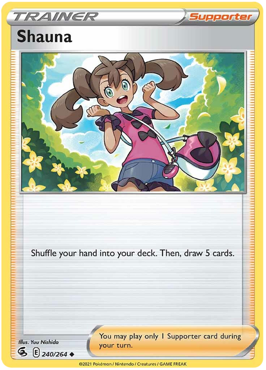 Sword and Shield Fusion Strike 240  Shauna