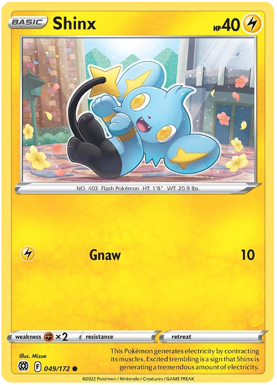 Sword and Shield Brilliant Stars 049  Shinx