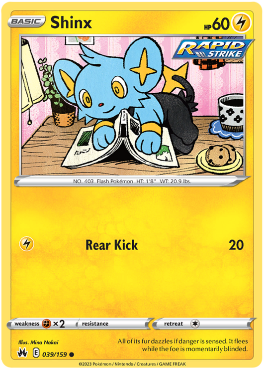 Sword and Shield Crown Zenith #39 Shinx