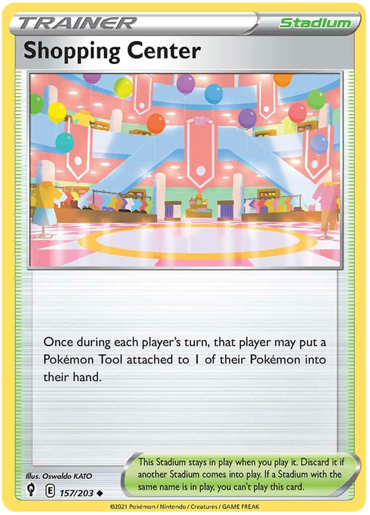 Sword and Shield Evolving Skies 157  Shopping Center