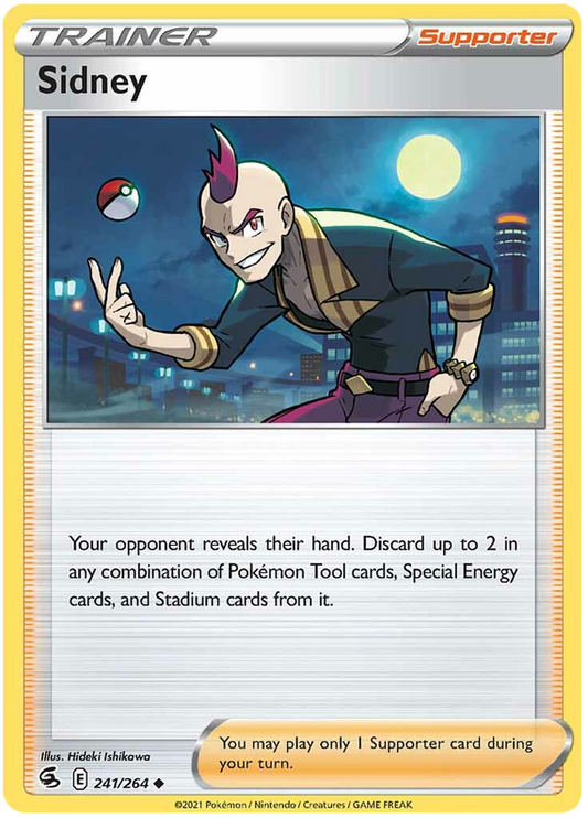 Sword and Shield Fusion Strike 241  Sidney