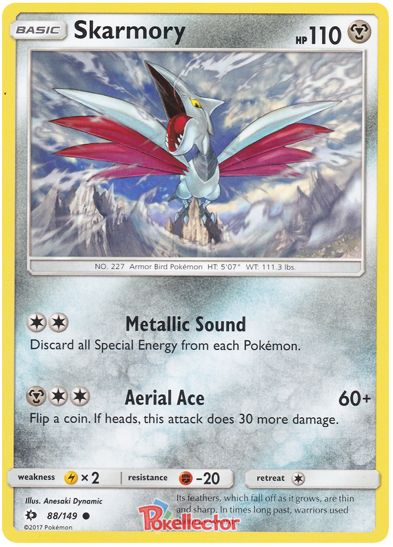 Sun and Moon Sun & Moon - 088 Skarmory