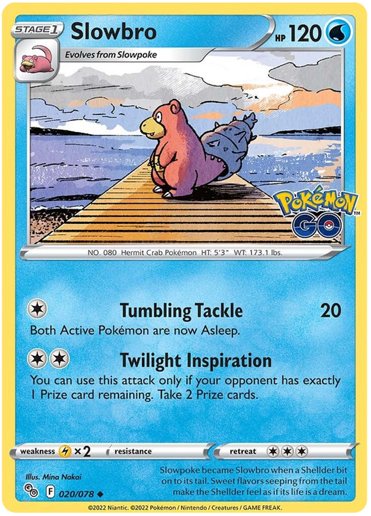 Sword and Shield Pokemon Go 20  Slowbro