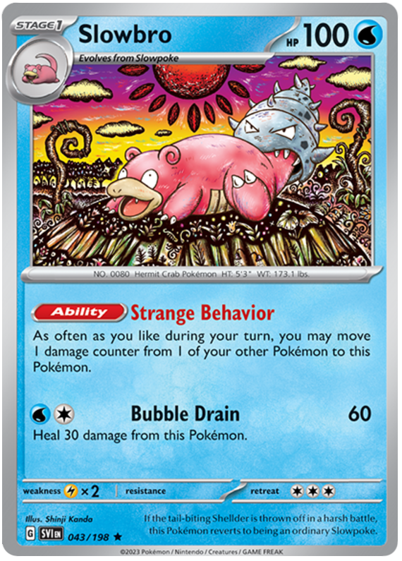 Scarlet and Violet Scarlet & Violet - 043 Slowbro