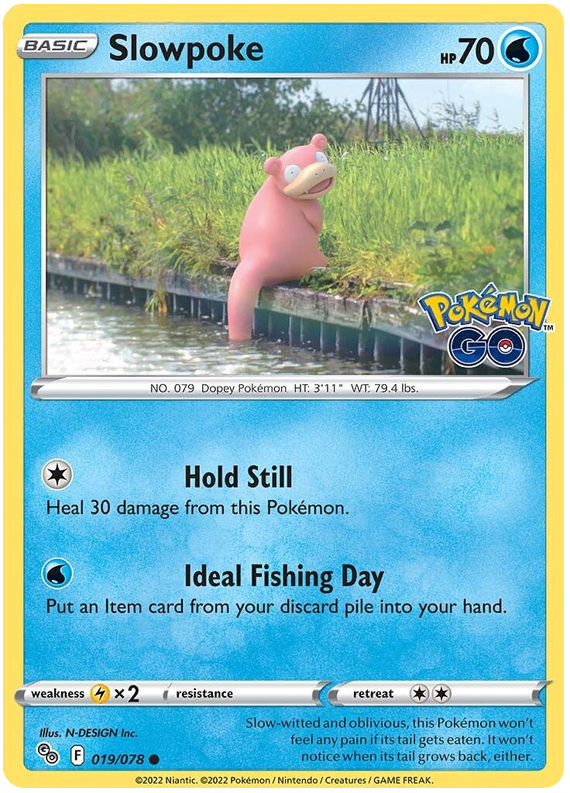 Sword and Shield Pokemon Go 19  Slowpoke