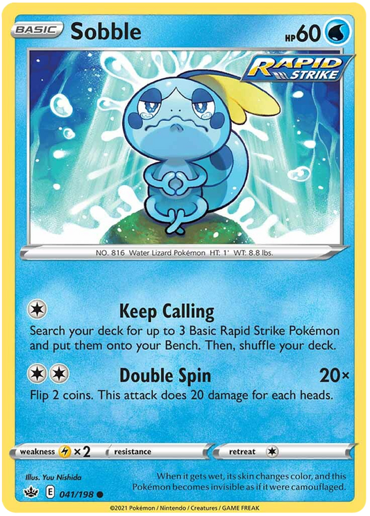Sword and Shield Chilling Reign 041  Sobble