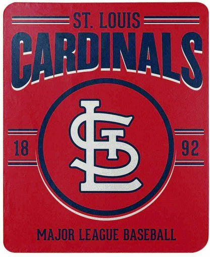 MLB 50"x60" Fleece Blanket Assorted Teams Choose Yours