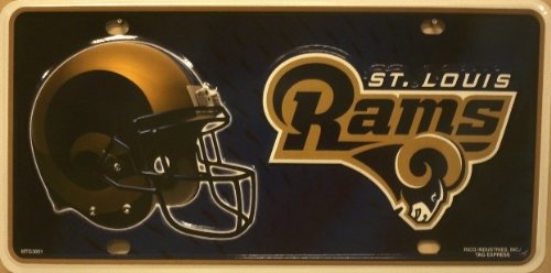 NFL Team License Plate Assorted Team & Style Choose Your