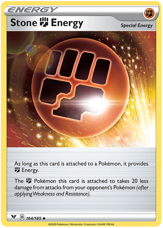 Sword and Shield Vivid Voltage 164 Stone Energy