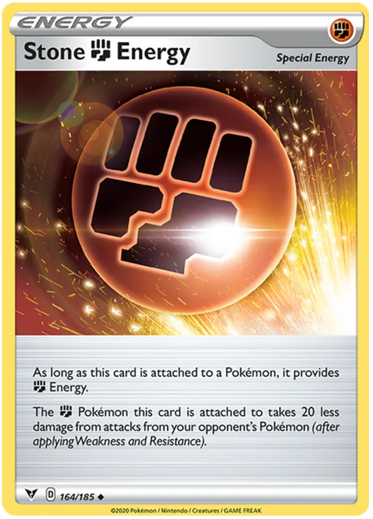Sword and Shield Vivid Voltage 164 Stone Energy