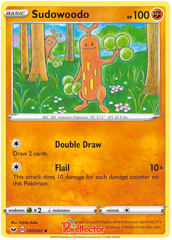 Sword and Shield Sword & Shield 100  Sudowoodo