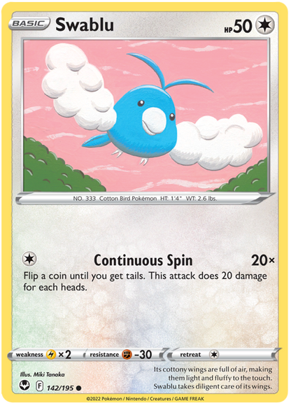 Pokemon Sword and Shield Silver Tempest #86-169 Choose Yours