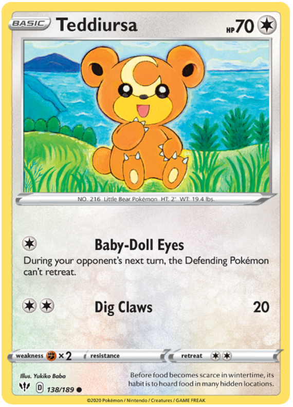 Pokemon Sword and Shield Darkness Ablaze #77-139 Choose Yours
