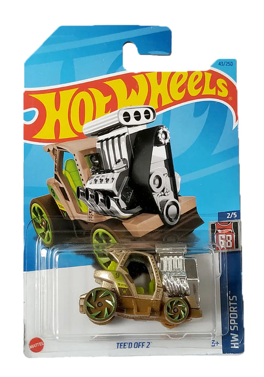 2023 Hot Wheels Tee'd Off 2 (Gold) HW Sports 2/5, 43/250