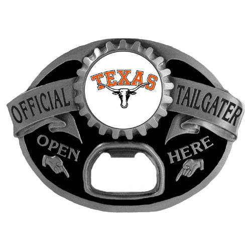NCAA Team Tailgater Belt Buckle Bottle Opener - Assorted Teams Choose Your