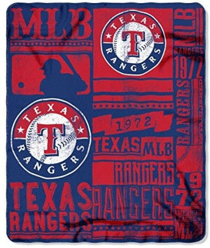 MLB 50"x60" Fleece Blanket Assorted Teams Choose Yours