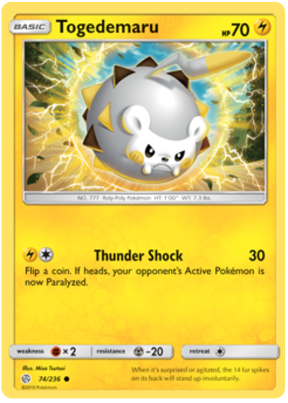 Sun and Moon Cosmic Eclipse - 074 Togedemaru