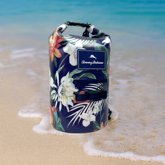 Tommy Bahama 20L Waterproof Dry Bag  Harbor Stripe